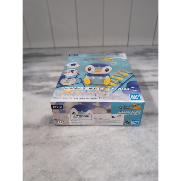 Bandai Spirits Pokemon Piplup‎ Quick Figure Model Kit USA Seller - Picture 2 of 6